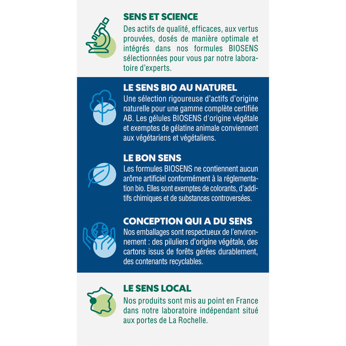 Boho Cosmetics Gélule Végétale Somni Control® - Action 3 En 1 - Biosens