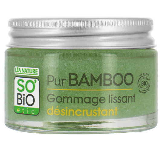 boho cosmetics Gommage lissant désincrustant - Pur Bamboo - SO'BiO étic