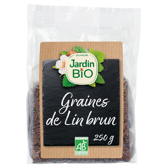 boho cosmetics Graines de lin brun - bio - Jardin BiO étic