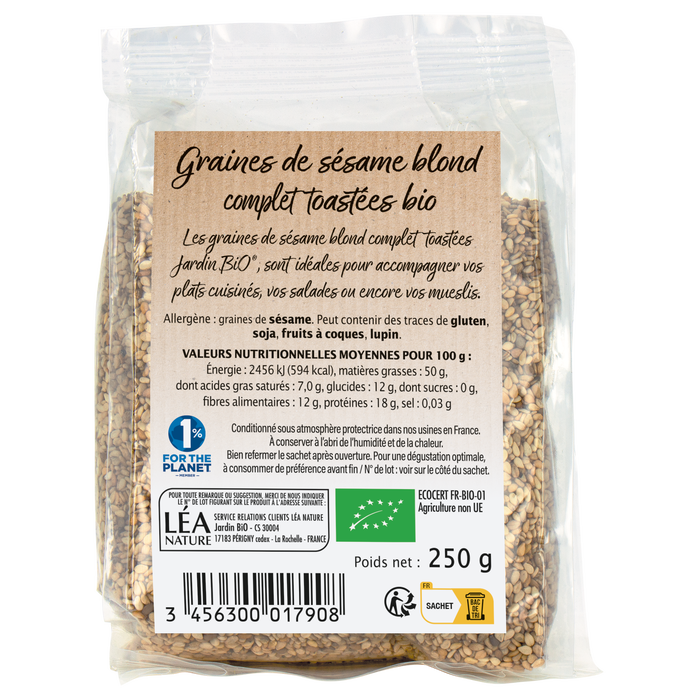 Boho Cosmetics Graines De Sésame Toastées - Bio - Jardin BiO étic