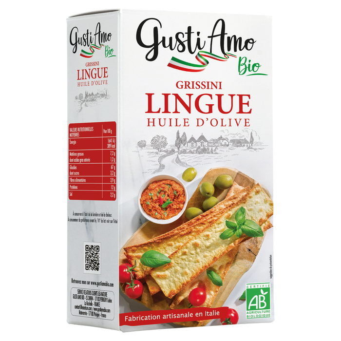Boho Cosmetics Grissini Lingue à L'huile D'olive - Gusti Amo Bio