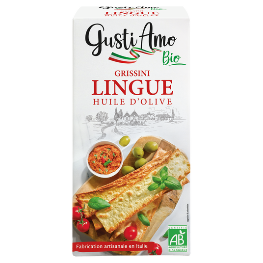 boho cosmetics Grissini Lingue à l'huile d'olive - Gusti Amo Bio