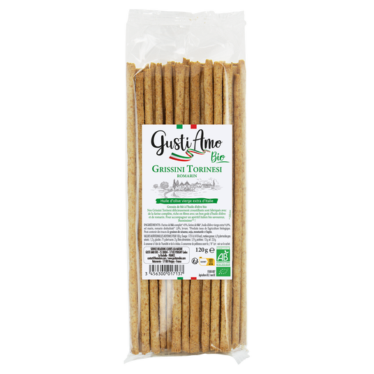 boho cosmetics Grissini Torinesi Romarin - Gusti Amo Bio