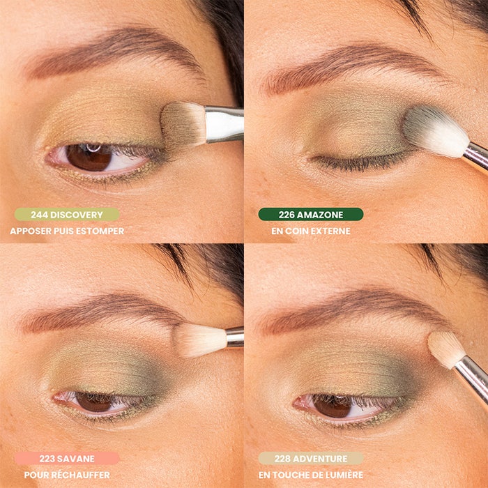 Boho Cosmetics Gypsy Palette Travel Boho Green Make-Up