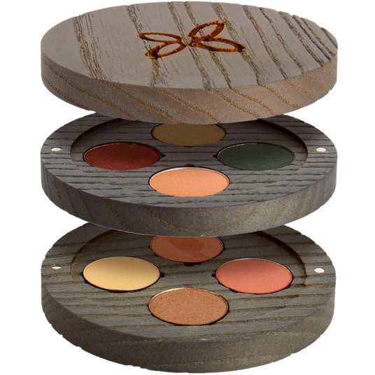 boho cosmetics Gypsy palette Travel Boho Green Make-Up