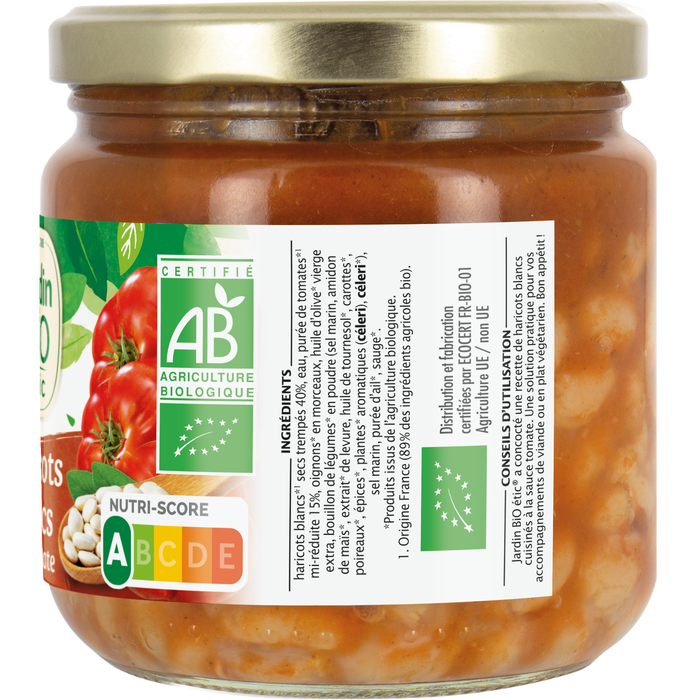 Boho Cosmetics Haricots Blancs à La Tomate Bio - Jardin Bio Étic