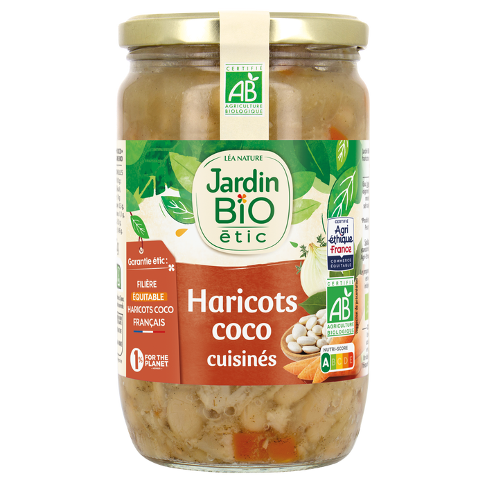 Boho Cosmetics Haricots Coco Cuisinés Bio - Jardin Bio Étic