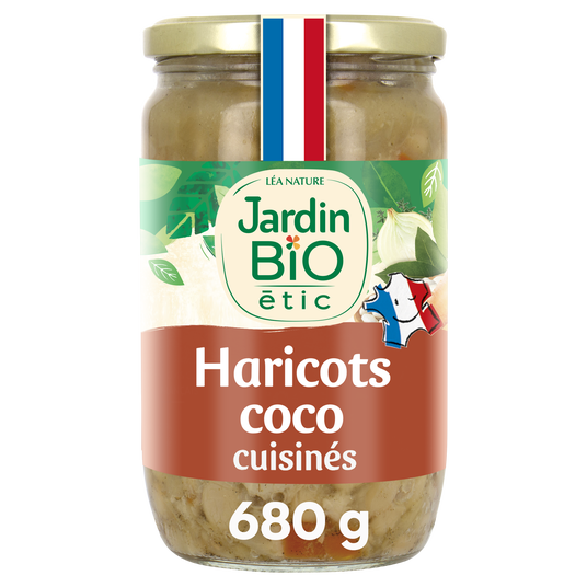 boho cosmetics Haricots coco cuisinés bio - Jardin Bio Étic