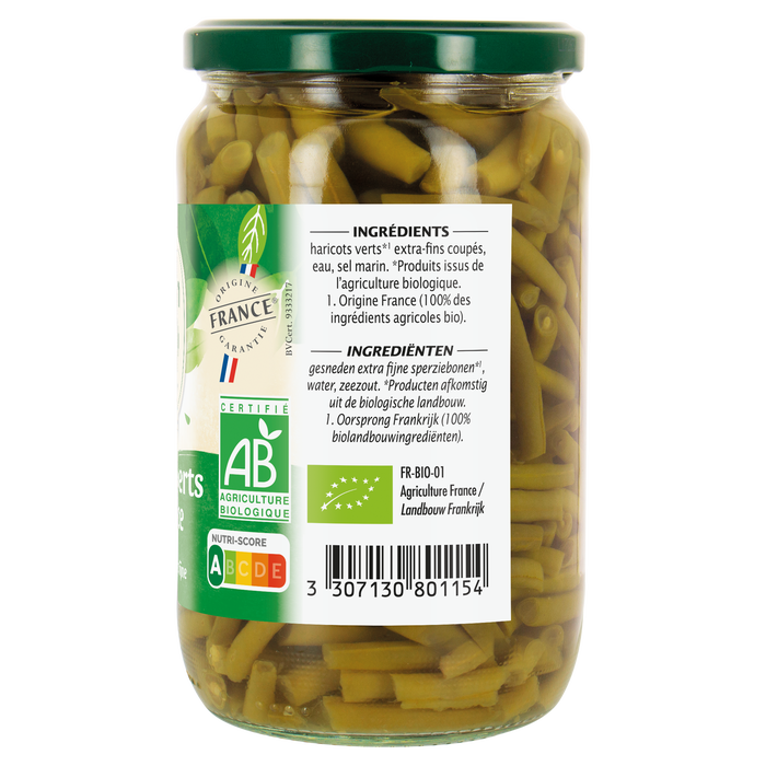 Boho Cosmetics Haricots Verts Extra-fins Coupés - Jardin Bio Étic