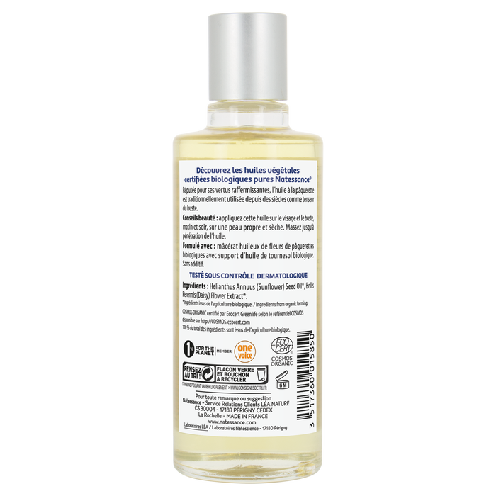 Boho Cosmetics Huile à La Pâquerette Bio - Raffermit - 100ml - Natessance