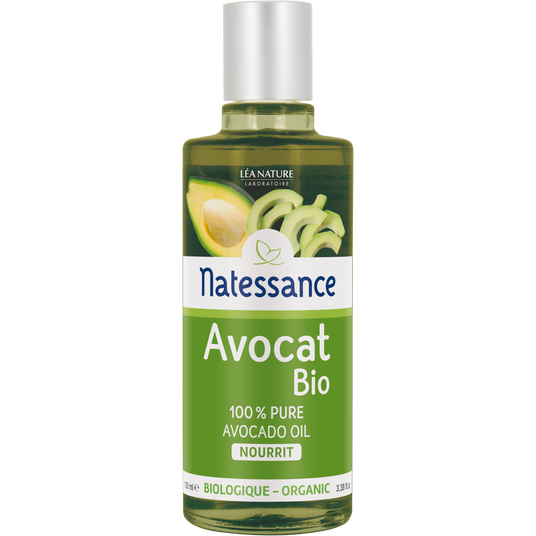 boho cosmetics Huile d?avocat Bio - Nourrit - 100ml - Natessance