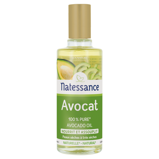 boho cosmetics Huile d'Avocat - Nourrit et Assouplit - 50ml - Natessance
