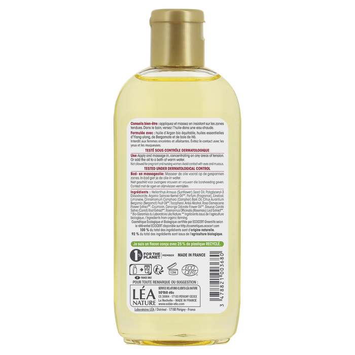 Boho Cosmetics Huile De Bain Et Massage - Précieux Argan - SO'BiO étic