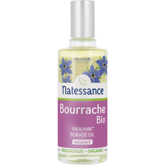 boho cosmetics Huile de Bourrache Bio - Protège - 50 ml - Natessance