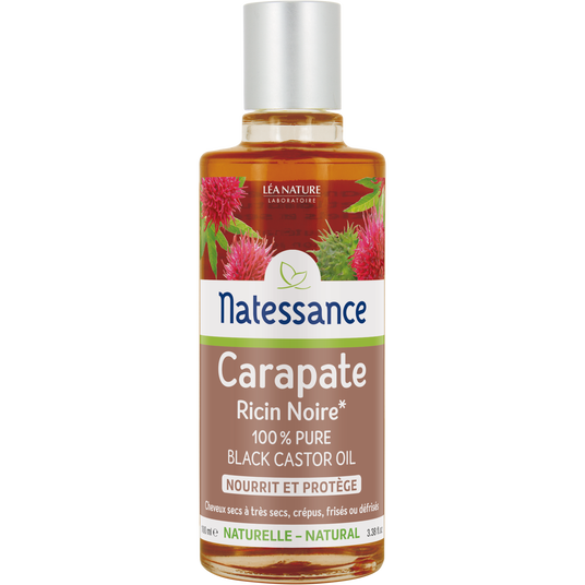 boho cosmetics Huile de Carapate - Ricin Noire - 100ml - Natessance