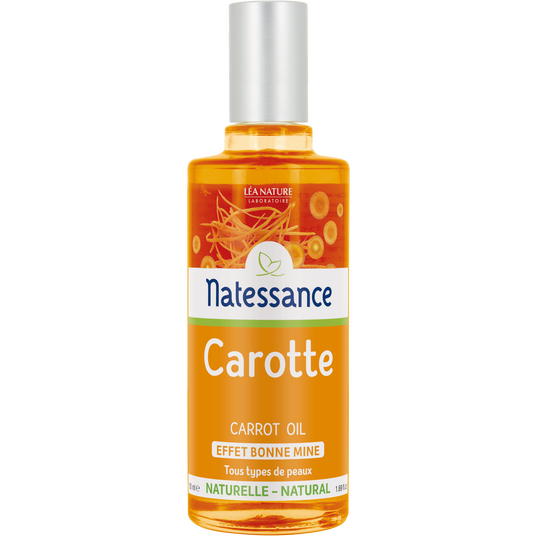 boho cosmetics Huile de carotte - Effet bonne mine - 50ml - Natessance