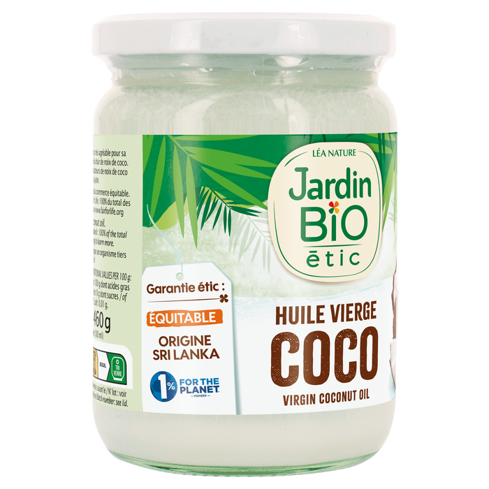 Boho Cosmetics Huile De Coco Vierge Bio - Jardin Bio Étic