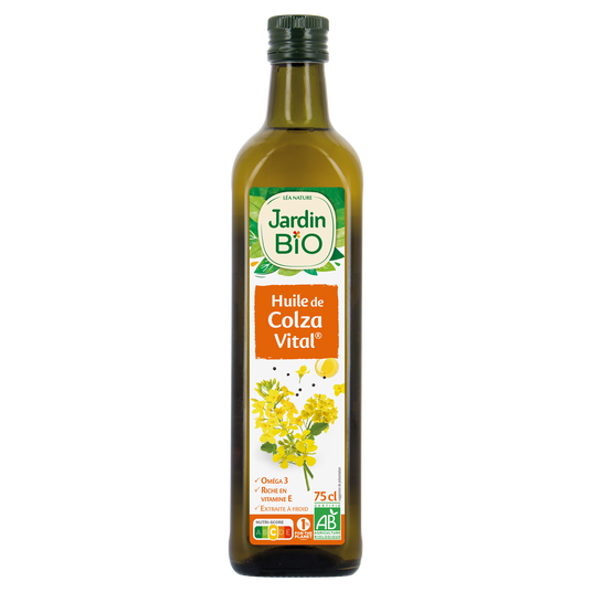 boho cosmetics Huile de Colza vierge - Jardin Bio Étic