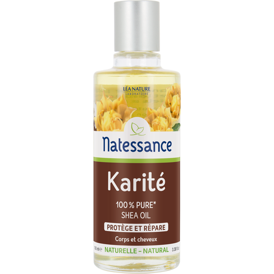 boho cosmetics Huile de Karité - Protège et répare - 100ml - Natessance