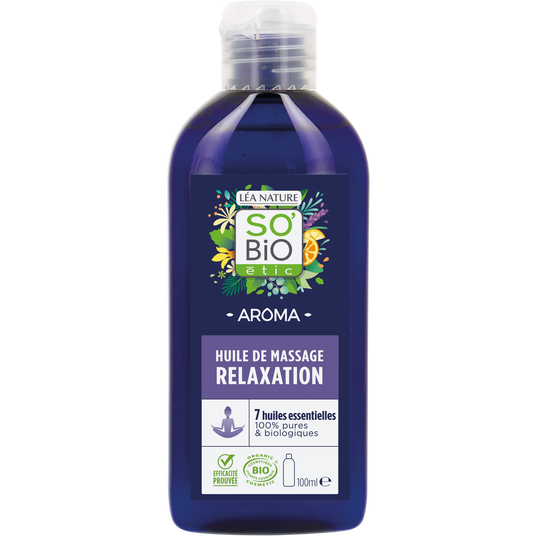 boho cosmetics Huile de massage relaxation - SO'BiO étic