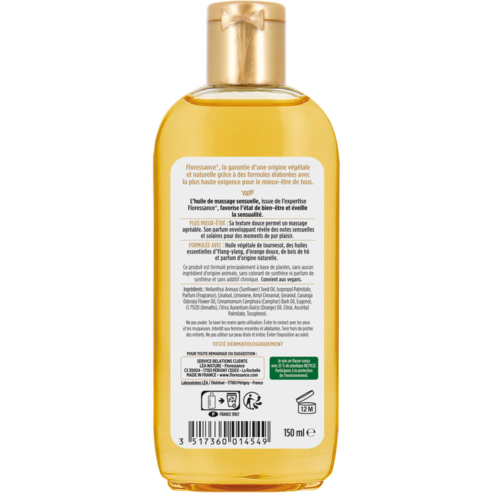 Boho Cosmetics Huile De Massage Sensuelle - Floressance