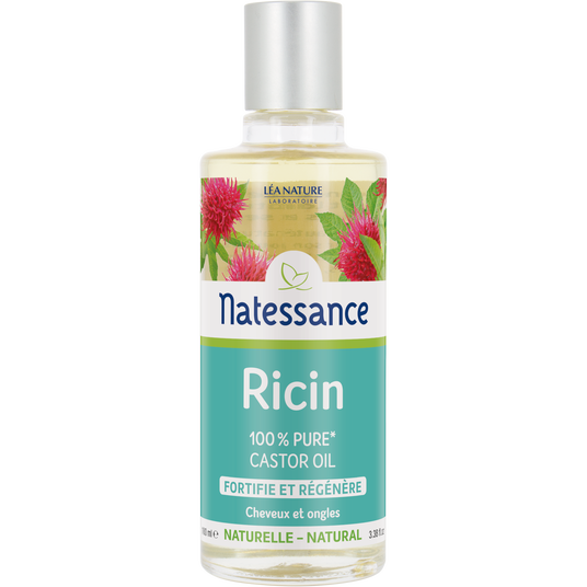 boho cosmetics Huile de Ricin - 100ml - Cheveux et Ongles de Natessance