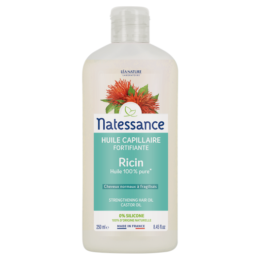 boho cosmetics Huile de ricin fortifiante cheveux et ongles - 250ml