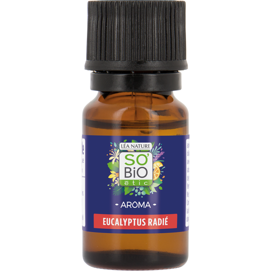 boho cosmetics Huile essentielle eucalyptus radié Bio - SO'BiO étic