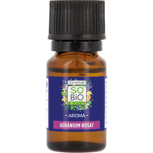 boho cosmetics Huile essentielle géranium rosat Bio - SO'BiO étic