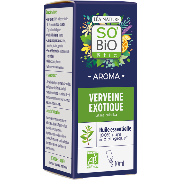 Boho Cosmetics Huile Essentielle Verveine Exotique Bio - So BiO Etic