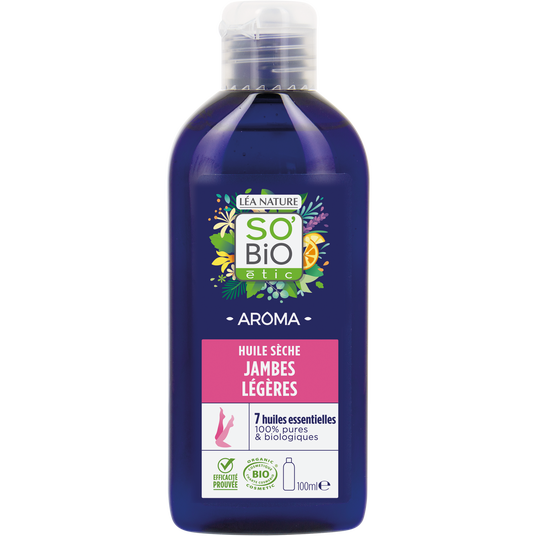 boho cosmetics Huile sèche jambes légères - SO'BiO étic
