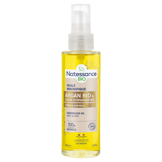 boho cosmetics Huile sèche magnifique 100 ml - Natessance Lift'Argan