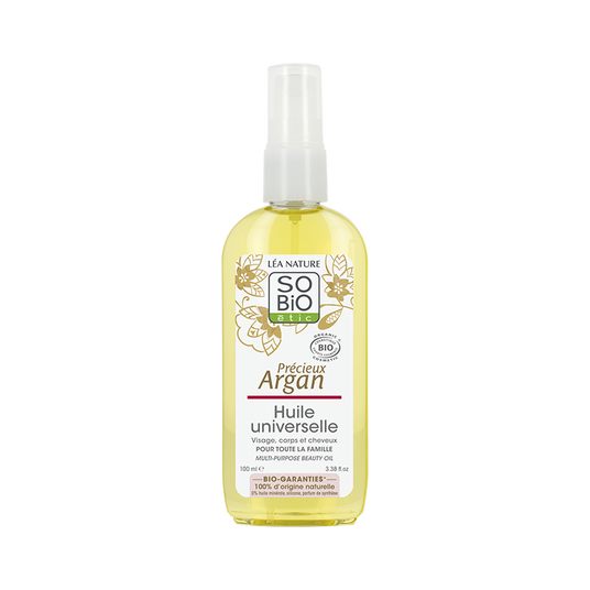 boho cosmetics Huile universelle - Précieux Argan - SO'BiO étic