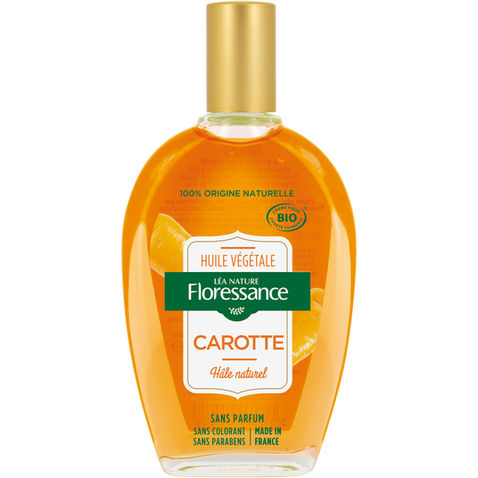boho cosmetics Huile végétale Carotte bio - Floressance