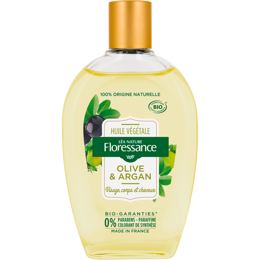 boho cosmetics Huiles végétales Olive et Argan biologique - Floressance