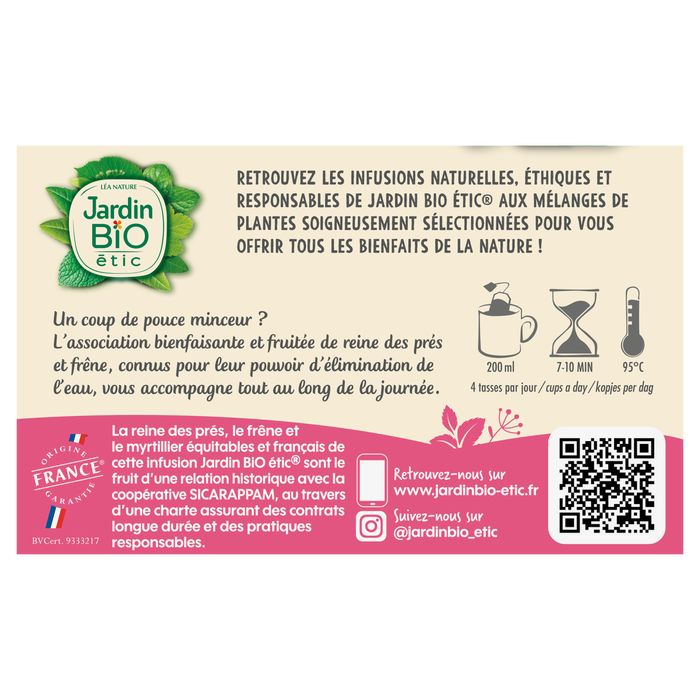 Boho Cosmetics Infusion Aide Minceur Bio - Jardin Bio Étic