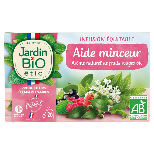 boho cosmetics Infusion aide minceur bio - Jardin Bio Étic