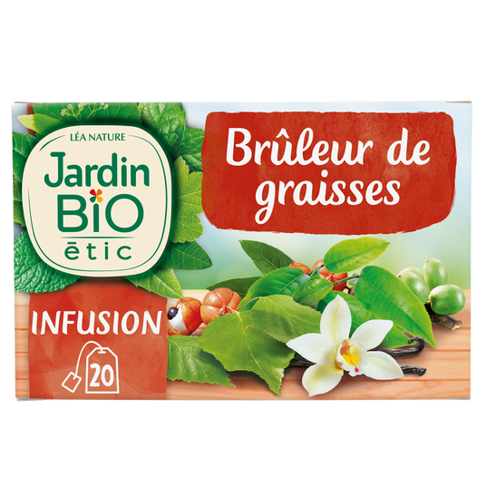 boho cosmetics Infusion Brûleur de Graisses bio - Jardin Bio Étic