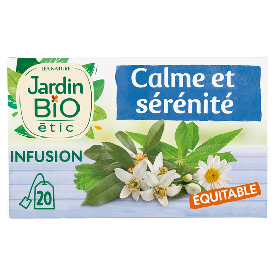 boho cosmetics Infusion Calme et Sérénité - Jardin Bio Étic