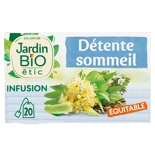 boho cosmetics Infusion Détente Sommeil bio - Jardin Bio Étic