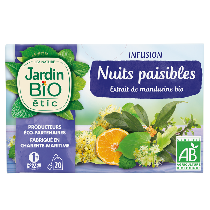 Boho Cosmetics Infusion Nuits Paisibles - Jardin Bio Étic