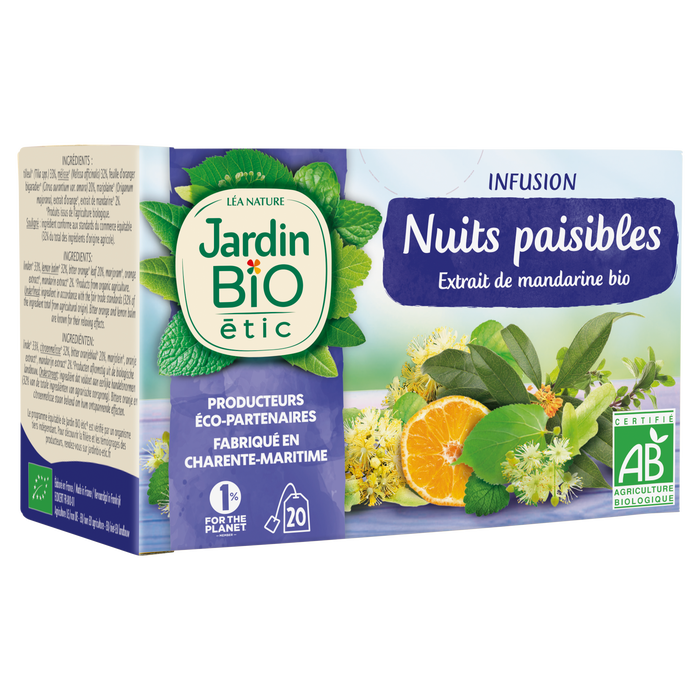 Boho Cosmetics Infusion Nuits Paisibles - Jardin Bio Étic
