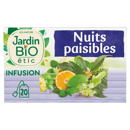 boho cosmetics Infusion Nuits Paisibles - Jardin Bio Étic