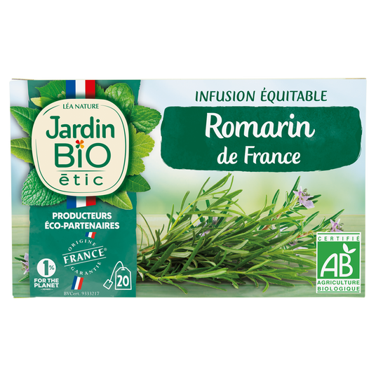 boho cosmetics Infusion Romarin bio - Jardin Bio Étic