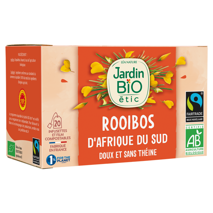 Boho Cosmetics Infusion Rooibos D'Afrique Du Sud Bio - Jardin BiO étic