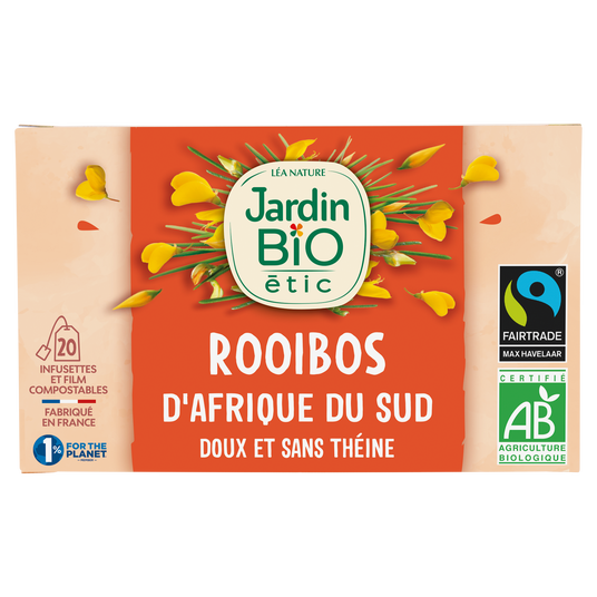 boho cosmetics Infusion Rooibos d'Afrique du Sud bio - Jardin BiO étic
