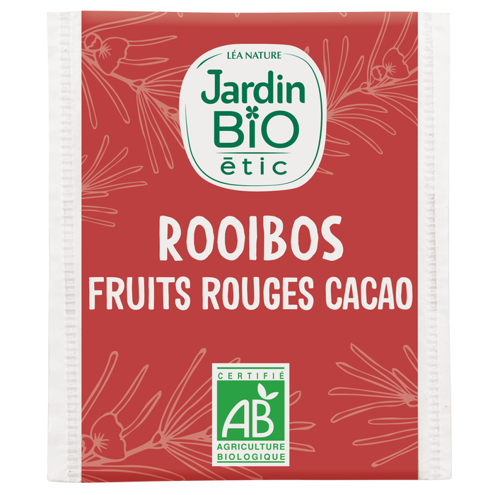 Boho Cosmetics Infusion Rooibos Fruits Rouges Cacao - Jardin BiO étic