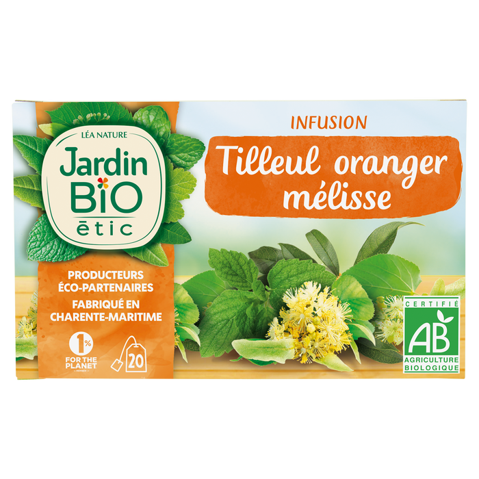 Boho Cosmetics Infusion Tilleul Oranger Bio - Jardin Bio Étic