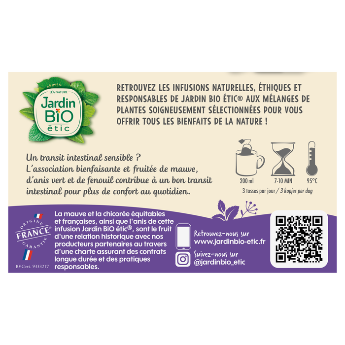 Boho Cosmetics Infusion Transit Bio - Jardin Bio Étic