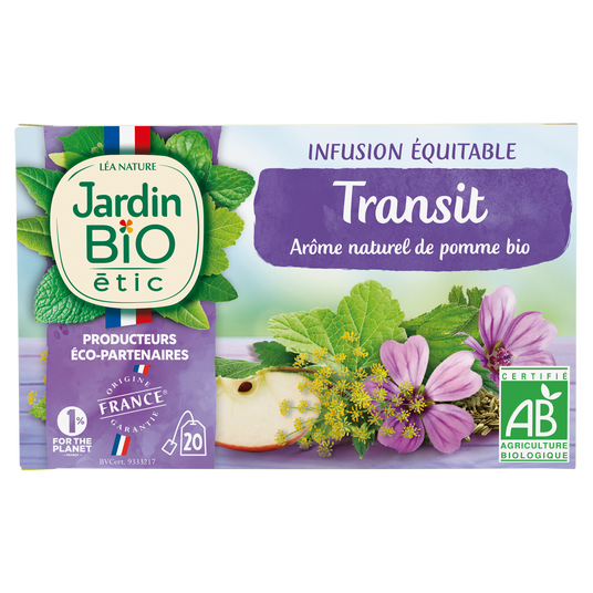 boho cosmetics Infusion transit bio - Jardin Bio Étic